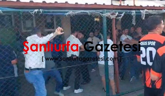 Şanlıurfa’da Şampiyonluk Maçı Sonrası Gerginlik: 5 Kırmızı Kart Çıktı. Ortalık karıştı