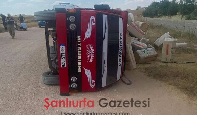 Şanlıurfa-Akçakale Karayolunda Trafik Kazası: Sürücü Yaralandı