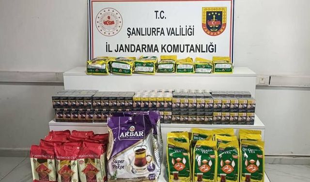 Kaçakçılara jandarma darbesi; Şanlıurfa’da çok sayıda gözaltı!
