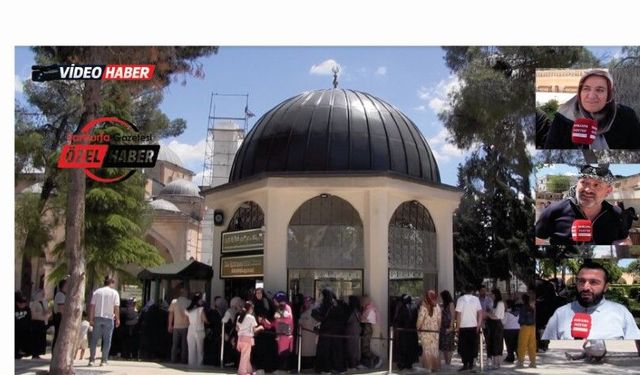 Eyyüp Peygamber Sabır Makamı’na Ziyaretçi Akını