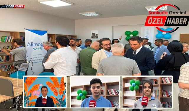 Eyyübiye’de “81 İl 81 Kütüphane” Heyecanı: YKS Öğrencilerine Büyük Destek