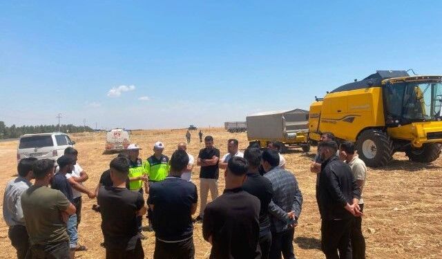 Şanlıurfa’da Jandarmadan Hasat Sezonu İçin Trafik Güvenliği Denetimi