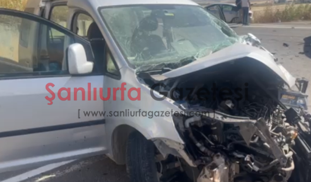 Şanlıurfa’da Yolunda Zincirleme Kaza: 4 Yaralı