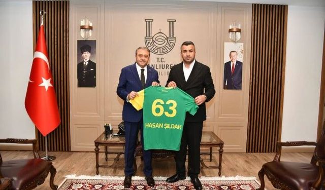 Şanlıurfaspor Kulüp Yönetiminden Vali Hasan Şıldak’a Ziyaret