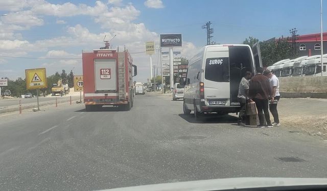 Son dakika haber; Şanlıurfa Evren Sanayi Sitesi'nde asılsız ihbar paniği!