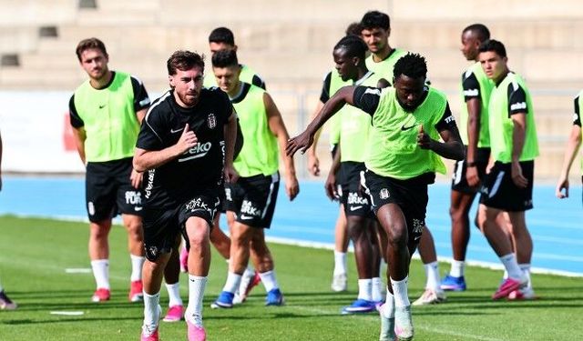 Beşiktaş'ta Bratislava Kampında Tempo Artıyor