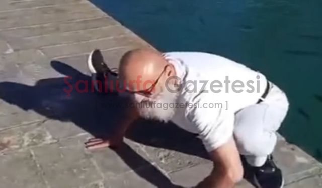 Şanlıurfa Balıklıgöl'de Çekilen Spor Videosu Sosyal Medyayı Salladı