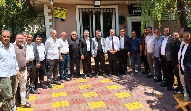 CHP Şanlıurfa İl Başkanlığı'ndan Şehitlik Mahalle Muhtarlığı'na Ziyaret