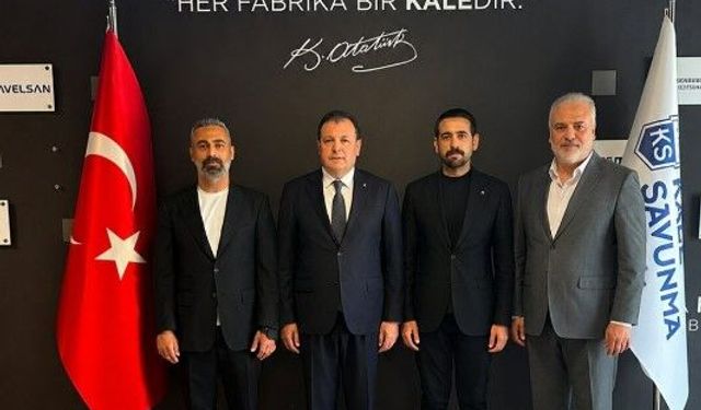 ŞUTSO Başkanı Mehmet Doğan Yetim'den Mehmet Ulutaş'a Ziyaret
