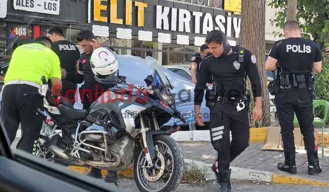 Şanlıurfa’da Yunus Polisi Kaza Yaptı