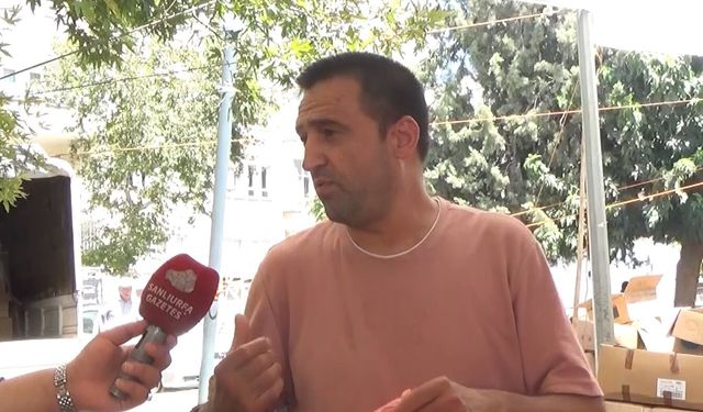 Şanlıurfa'da pazarcı esnafından dikkat çeken sözler: "Bana göre her şey ucuz"