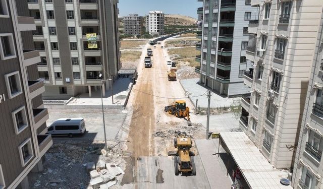 Şanlıurfa Büyükşehir Belediyesi'nden Karaköprü'de Sıcak Asfalt Çalışması
