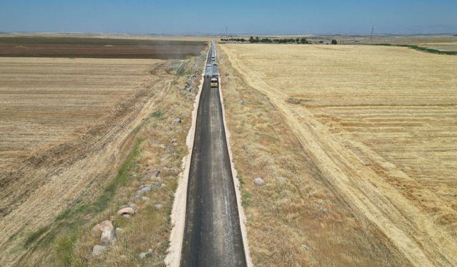 Şanlıurfa'da Hilvan'ın 8,5 Kilometrelik Yolu Baştan Sona Yenilendi