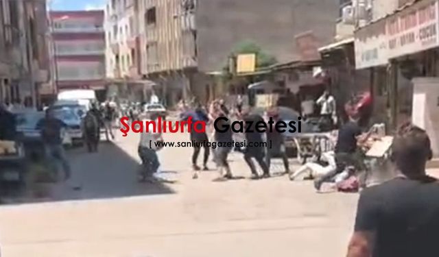 Şanlıurfa'da iki grup birbirine girdi: 3 Yaralı