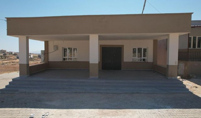 Halfeti Belediyesi, Çakallı Mahallesi Taziye Evi'ni yenileyerek hizmete açtı
