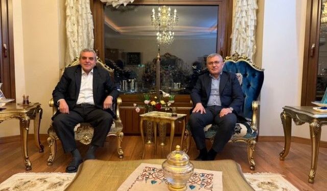 Zeynel Abidin Beyazgül, Hilmi Türkmen'i Şanlıurfa'da Ağırladı!