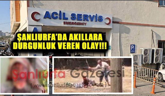 Şanlıurfa’da 85 yaşındaki anne sopa ve yumruklarla darbedildi: Oğlu tutuklandı!