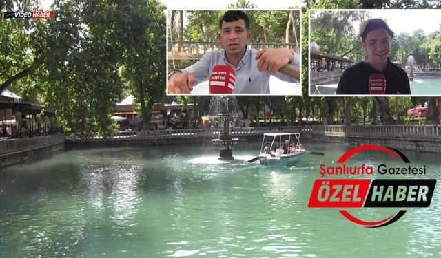 Balıklıgöl’de Sandal Sefası: Ayn-ı Zeliha Gölü’ne Yoğun İlgi