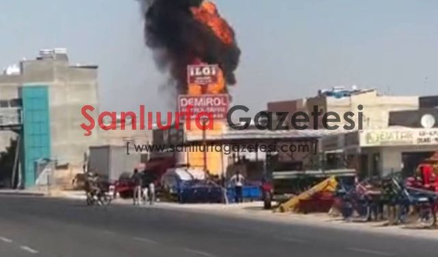Şanlıurfa’da trafo büyük gürültüyle patladı! Panik yaşandı