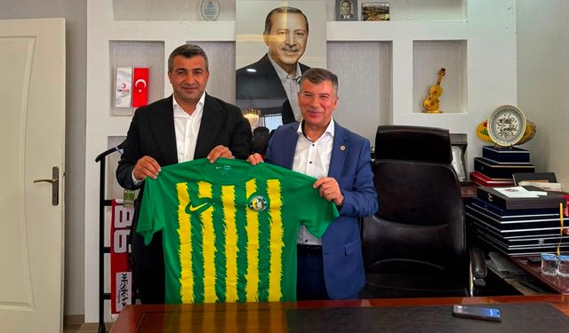 Şanlıurfaspor heyetinden, Milletvekili Cevheri’ye ziyaret!