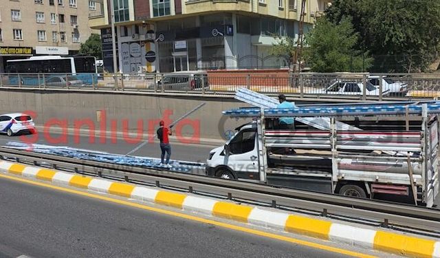 Ani fren Şanlıurfa'da can alıyordu: “Korkuluklar yola savruldu!”