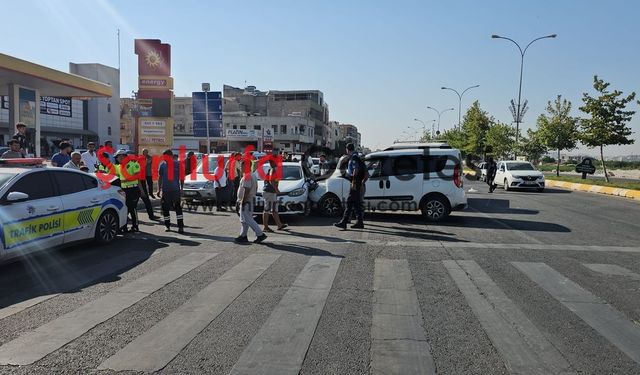 Şanlıurfa’da zincirleme kaza: 3 araç çarpıştı, 3 kişi yaralandı