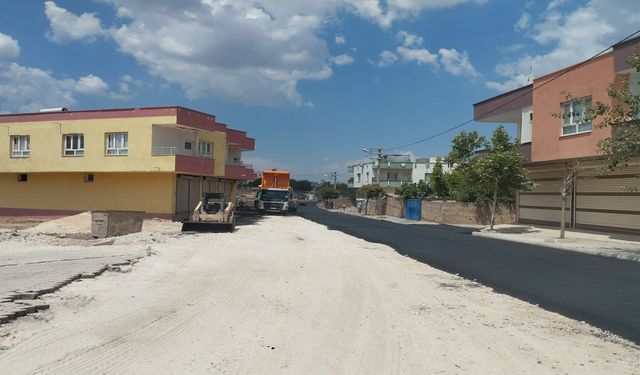 Şanlıurfa’da O Cadde İçin Düğmeye Basıldı! Hilvan’da Asfalt Mesaisi