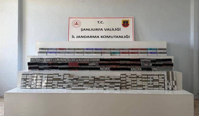 Şanlıurfa’da kilolarca kaçağa jandarma darbesi: 16 gözaltı!