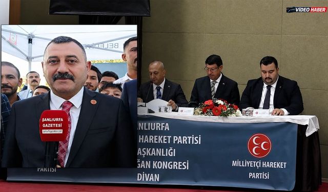 Osman Mutlu’dan kongre sonrası ilk açıklama: “Şanlıurfa Gazetesine