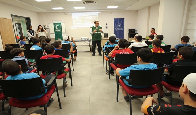Şanlıurfa Yeşilay'ından çocukları bağımlılıktan kurtaran hamle: 120 çocuk katıldı
