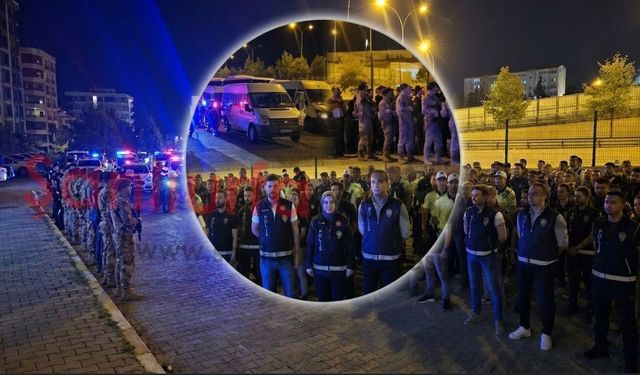Şanlıurfa’da 1500 polisle dev huzur operasyonu