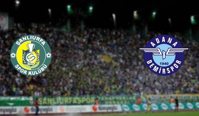Şanlıurfaspor’un Adana Demirspor karşısındaki ilk 11’i belli oldu