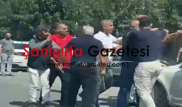 Şanlıurfa’da ortalık bir anda karıştı: Taşlı, sopalı kavgada 3 yaralı!