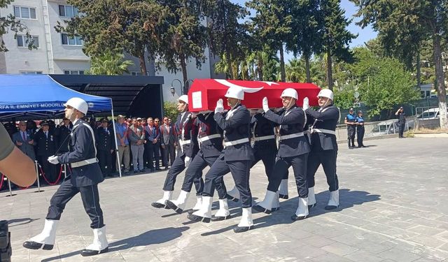 Şanlıurfa Emniyetinin acı günü: Başkomiser Hacı Murat Özbal için cenaze töreni!