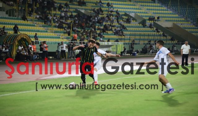 Şanlıurfaspor'a evinde ilk darbe: Adana Demirspor 1- Şanlıurfaspor 0!