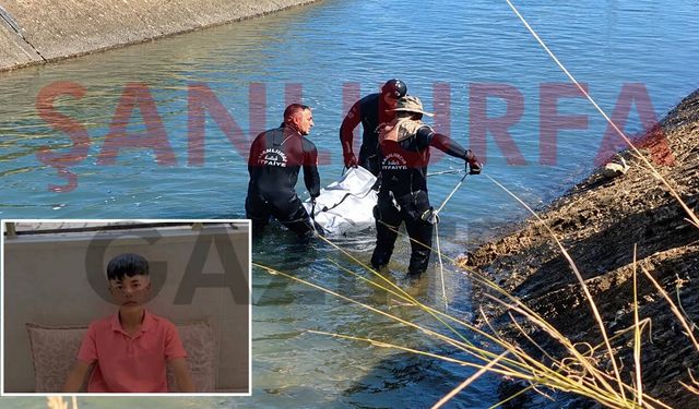 Şanlıurfa'da akıntıya kapılan 14 yaşındaki Yusuf Kılıç’tan acı haber geldi!