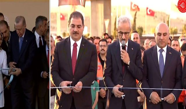 Şanlıurfa trafiğine can suyu olacak Azerbaycan Bulvarı Farklı Seviyeli Kavşağı açıldı
