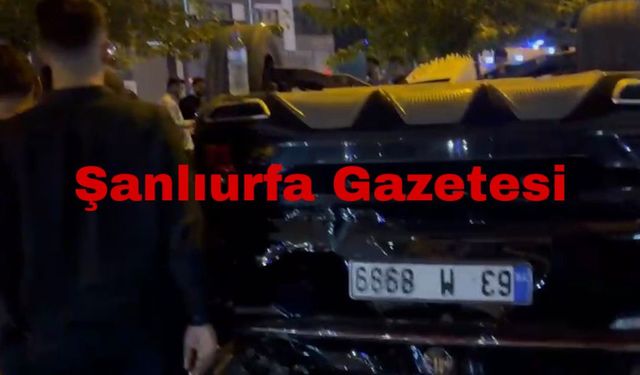 Şanlıurfa’da Feci Kaza! Takla Atan Araçta 3 Kişi Yaralandı