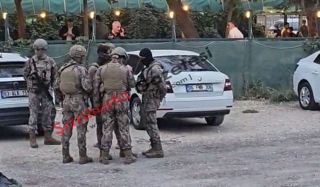 Şanlıurfa’da polis operasyonu sırasında şüpheli kendisini vurdu!