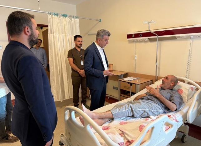 Şanlıurfa İl Başkanı’ndan Hastalara Geçmiş Olsun Mesajı