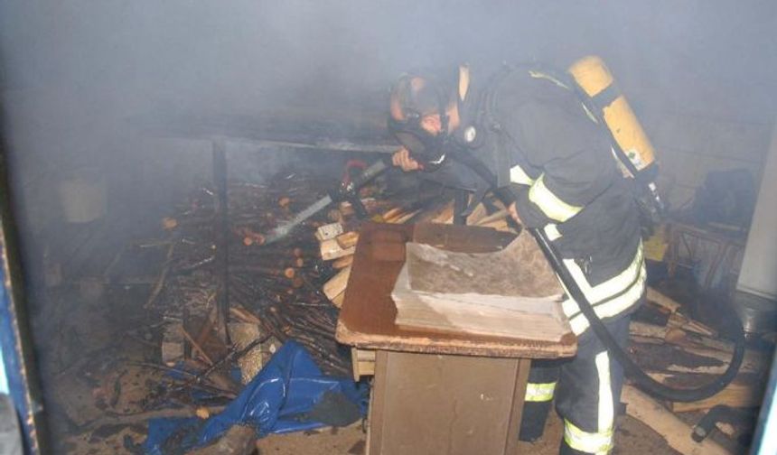 Ekmek Fırınında Çıkan Yangın Korkuttu