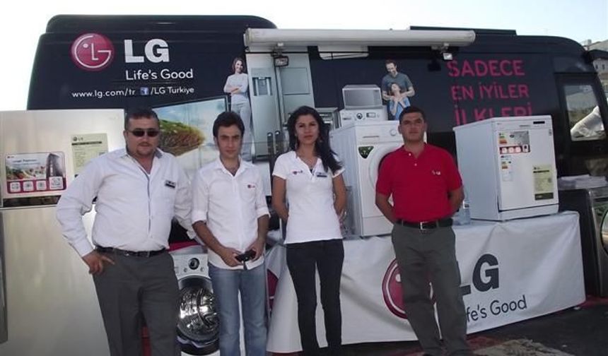 LG ürünlerine yoğun ilgi