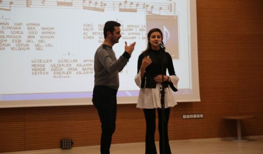 Haliliye Belediyesinin THM korosu konsere hazırlanıyor(Video)