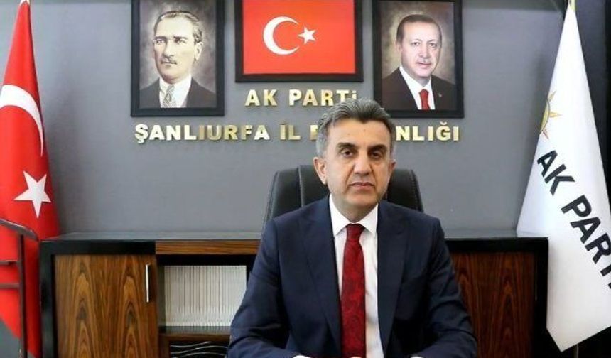 AK Parti Şanlıurfa İl Başkanı Günbeği’nden Oda Başkanlarına Tebrik Mesajı