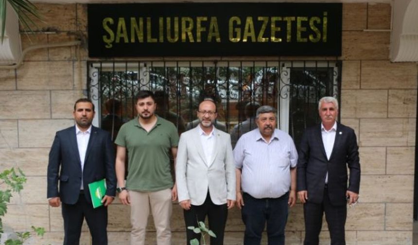HÜDA PAR’dan Şanlıurfa Gazetesine Ziyaret