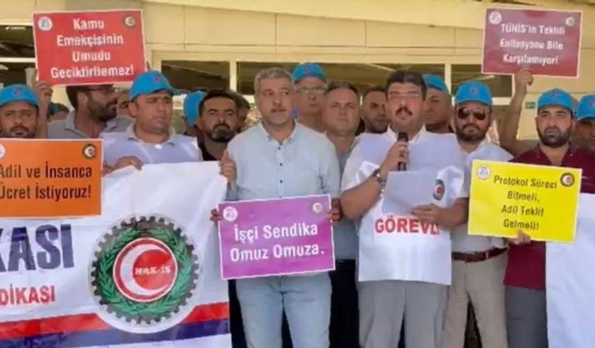HAK-İŞ Şanlıurfa’da Ses Yükseltti: Teklif Eridi, Emekçinin Sabrı Taştı