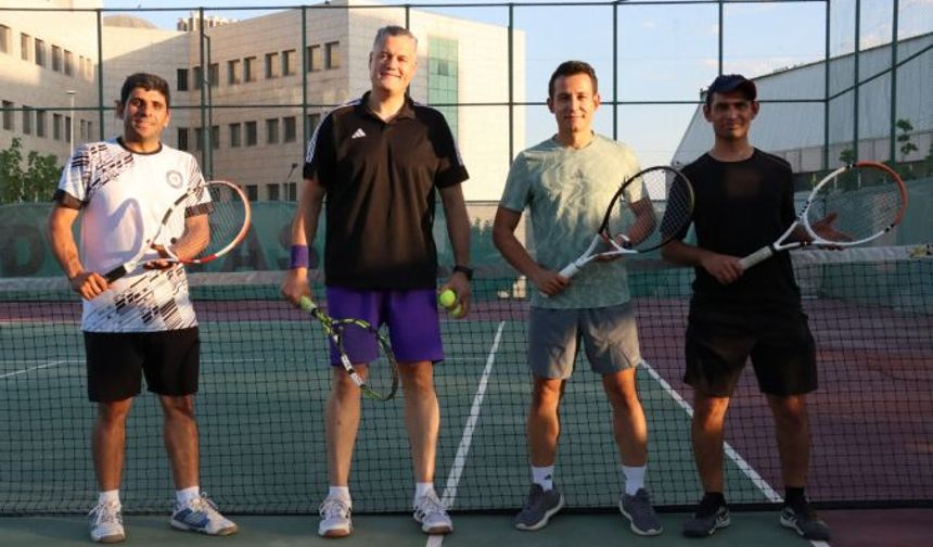 Şanlıurfa’da 15 Temmuz’a Özel Tenis Turnuvası Başladı!