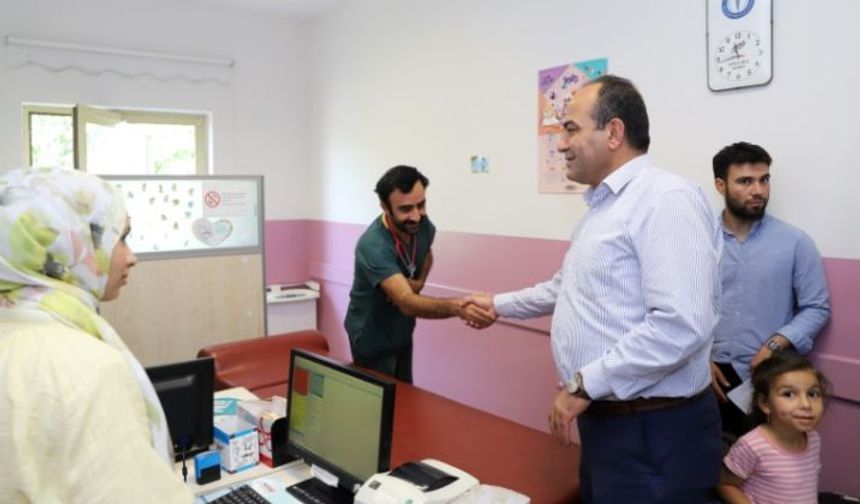 Şanlıurfa Sağlık Müdürü'nden Siverek ve Hilvan’a yerinde inceleme!