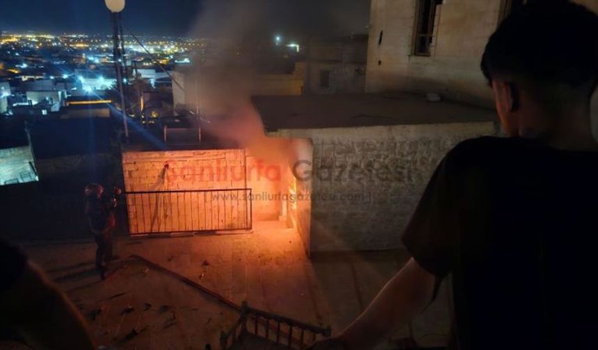 Şanlıurfa Balıklıgöl’ün Yakınında Alevler Yükseldi