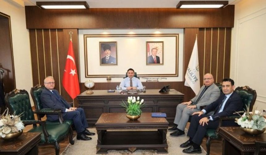 Haliliye Kaymakamı Dr. Serkan Şahin’e Albay Karabulut’tan Ziyaret!